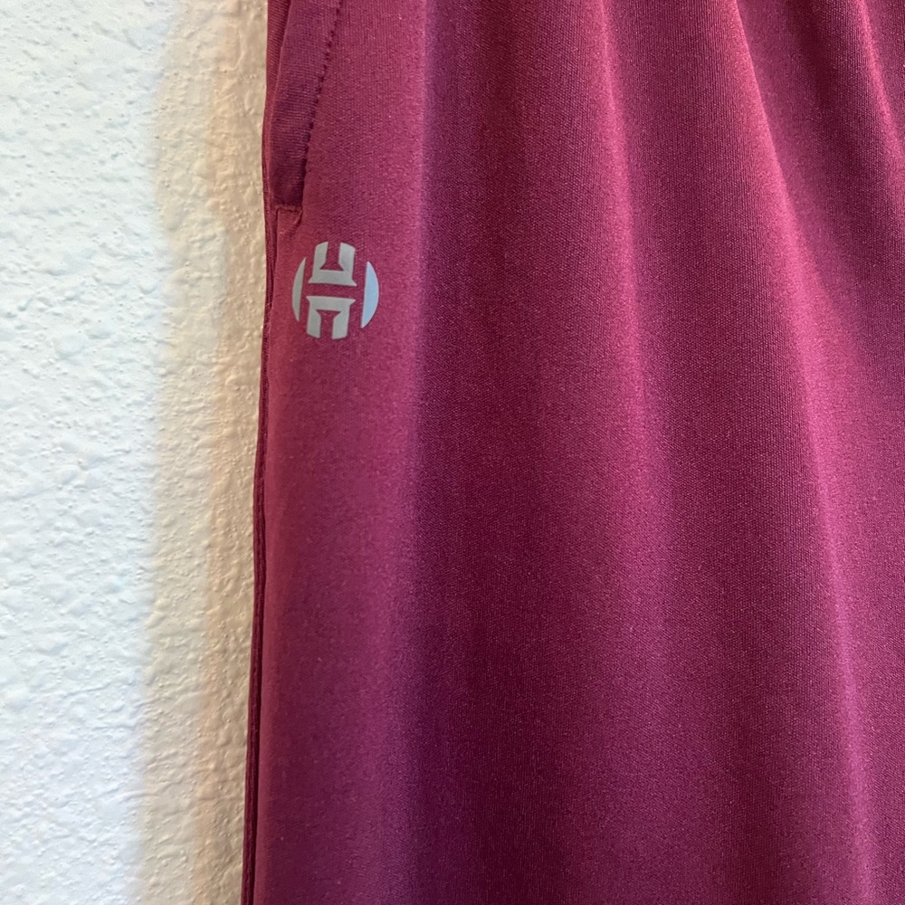 James harden adidas collab maroon joggers youth size large - Picture 6 of 7